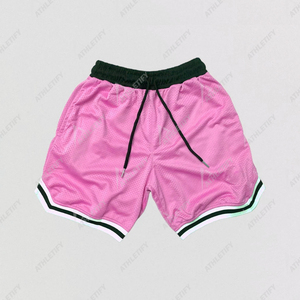 Pantalones Cortos Deportivos de Malla Sublimada de Baloncesto de Alta Calidad para Hombre, Ropa Deportiva para Gimnasio, Ejercicio Físico, Flexibilidad y Estilo. - Product Image 3