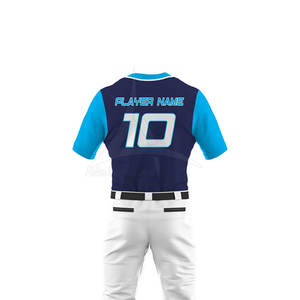 Conjuntos de Uniformes de Béisbol de Secado Rápido Hechos Profesionalmente con Tela Transpirable, Opciones Personalizadas para Ropa Deportiva de Equipo - Product Image 6