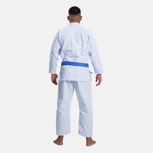 Nouveau Kimono de Jiu-Jitsu BJJ Taille Adulte Arts Martiaux en Polyester/Coton Lavé Extensible Uniforme - Product Image 6