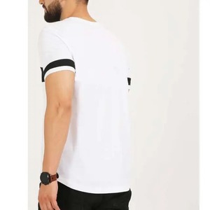 T-shirts pour hommes les plus vendus dernière mode mélange respirant bas quantité minimale de commande OEM grandes tailles nouveauté - Product Image 2