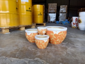 [Leo Nguyen Le] - Macetas Decorativas para el Hogar al por Mayor, Macetas Pequeñas para Flores, Macetas de Cerámica Esmaltada para Interiores, Macetas para Plantas de Jardín - Product Image 6