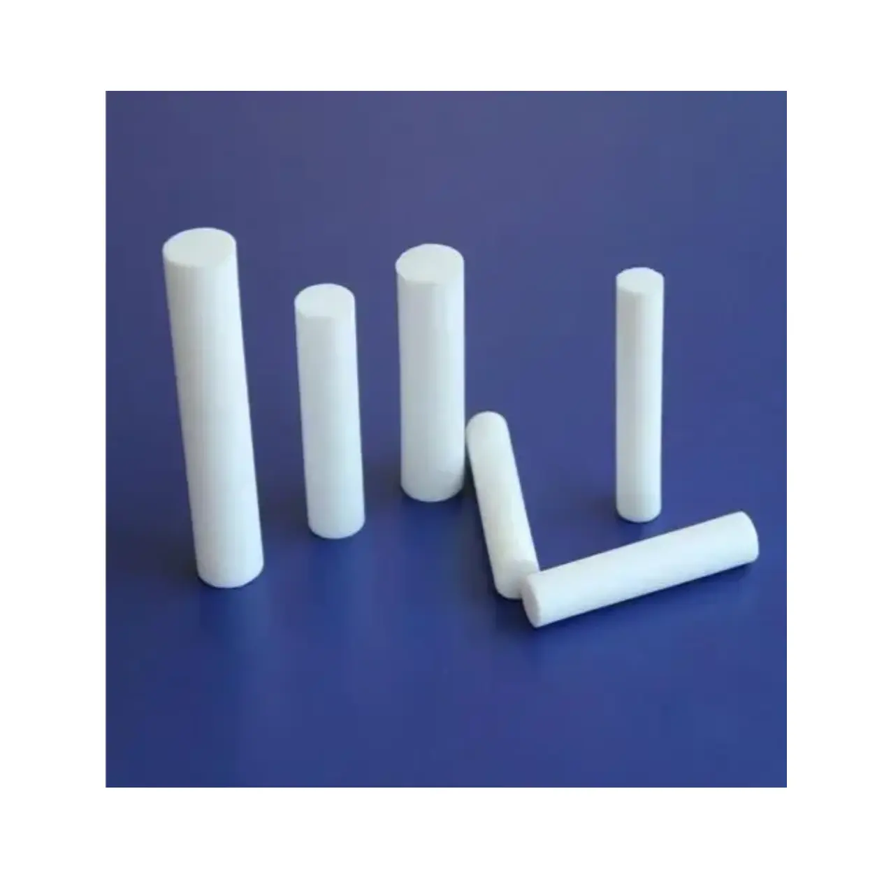 Batang plastik, beli Penawaran Khusus fleksibilitas tinggi PTFE dibentuk batang tahan panas kekuatan tekan ukuran potongan PTFE batang