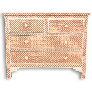 Elegante mesa de consola moderna con incrustaciones de hueso hecha a mano y ajustable para muebles de hogar o Hotel Decoración única de bajo costo - Product Image 6