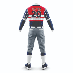 Uniformes de baseball en spandex/coton antibactériens de haute qualité, les plus vendus, avec logo personnalisé, pour l'extérieur, toutes saisons, fabriqués au Pakistan - Product Image 3