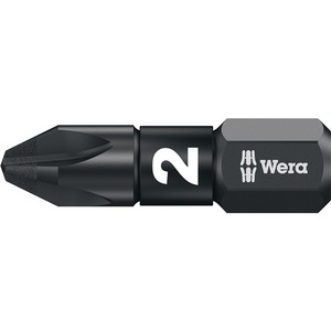 WERA 855/1 IMP DC PZD2 25mm 1/4? Embout de tournevis C6.3 Impactor avec 10 embouts DC Box - Product Image 1
