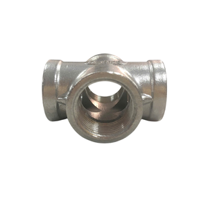 Accesorios de tubería de fundición cruzada de 4 vías de acero inoxidable de 3 "de alta especificación Soluciones de plomería personalizadas suaves para industrias de gas - Product Image 6