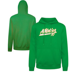 Sweat à capuche unisexe de haute qualité avec logos personnalisés, appliqués et brodés, 100 % coton molletonné pour le sport et les clubs, saison automne - Product Image 1