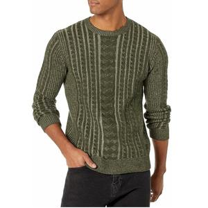 Servicio OEM transpirable buena calidad personalizado hombres suéteres pulóver prendas de punto ropa de invierno cuello redondo tejido diseñador para la venta - Product Image 5