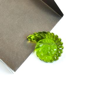 AAA Green Tourmaline Quartz Carving Snail <b>Shell</b> Gemstone Tourmaline Carving <b>Shell</b> <b>Beads</b> For Jewelry Making By Manufacturer Bulk - Product Image 6