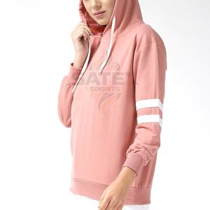 Sweats à capuche pour femmes avec logo de marque streetwear – Tissu polaire respirant, couleur personnalisable, écologique, haute qualité, service OEM, prix bas - Product Image 2