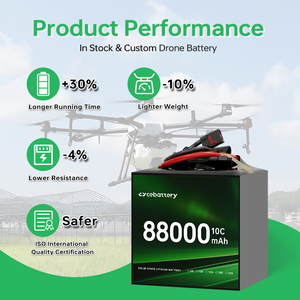 农业无人机固态电池高容量重型长航时6S 24S 22S 28S 88000mAh 适用于航测测绘无人机 - Product Image 3