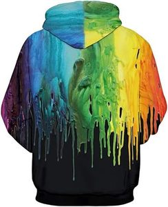 Hommes Hiver Casual Hoodies Solid Color 100% Cotton Regular Fit Fashion Wear - Product Image 5