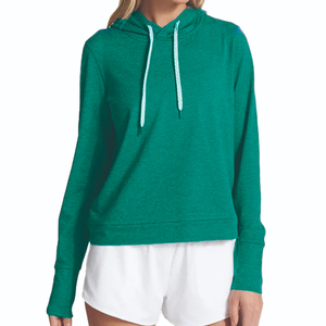 Sudadera con capucha cálida y acogedora esencial para mujer con estilo 2025, sudadera de lana con cordones, cremallera, ropa informal estampada para invierno - Product Image 2