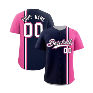 Conjunto de Uniforme de Béisbol para Niñas, con Bordado, Diseño Canadá/Estados Unidos, Algodón con Rayas Finas, Personalizable, Jersey Blanco y Negro - Product Image 5
