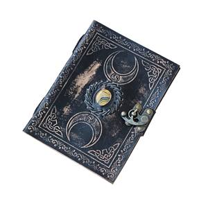 Spiral Bound <b>Diary</b> Journal Hardcover with Metal Closure Unlined <b>Pages</b> 7 x 5 Inch - Product Image 2