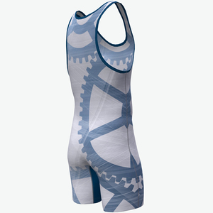Combinaisons de lutte personnalisées pour hommes en sublimation, spandex/polyester, respirantes, légères, séchage rapide - Product Image 5