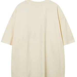 Camiseta gráfica de calle de gran tamaño, Top informal de verano con letras rojas llamativas, algodón transpirable suave, estilo hip hop moderno - Product Image 3