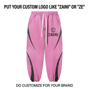 ZAINI Mens Jogger Pant Twill Fabric Breathable Eco-Friendly Quick Dry Drawstring Closure Pleated Front OEM ODM Manufacturer - Product Image 1