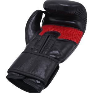Guantes de Boxeo con Logotipo Personalizado, Transpirables y Cómodos, con Panel de Malla Roja en Contraste - Product Image 6