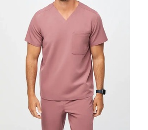 Top Tendance En Gros À Manches Courtes Hommes Gommage Costume Ensemble Logo Personnalisable Couleur Uniforme D'hôpital pour Infirmières Médecins - Product Image 5