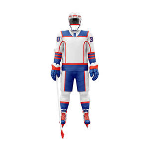 Ensemble d'uniformes de hockey sur glace en polyester léger, best-seller, marque privée, vêtements d'équipe personnalisés, fabrication OEM, fournisseur de vêtements de sport de qualité - Product Image 5