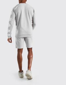 Conjunto Deportivo Urbano de Verano para Hombre, Conjunto Masculino con Estampado Fitness, Pantalones Cortos + Camiseta, Conjunto Corto para Hombre, Talla Grande - Product Image 2