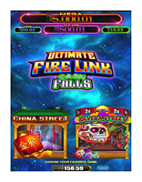 Ultimate FireLink Cash FALLS Machine de jeu de plateau de jeu populaire Fire Link WMS550 POG Game Board Factory