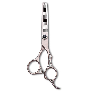 Tijeras de adelgazamiento del cabello al por mayor Tijeras de corte de cabello Hoja recta y afilada Tijeras de adelgazamiento para salón de belleza con tornillo elegante - Product Image 6