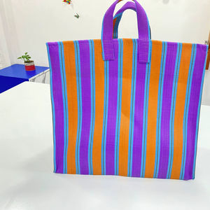 Nylon Eco-Friendly Mini Woven PP Shopping Bags Sustainable Recycled Polypropylene Plastic Recycled Made India-Bulk Recycled - Product Image 1