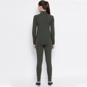 Nardon Apparel, chándal personalizado para mujer, chándales bordados para mujer, Conjunto de sudadera con cremallera y pantalones de chándal - Product Image 2