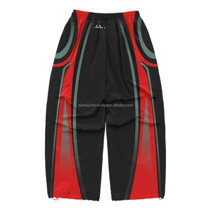 OEM y ODM de la mejor calidad, venta al por mayor, pantalones tácticos para correr de carga, pantalones cortavientos para hombre, pantalones lavados cortavientos para hombre - Product Image 6