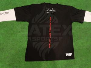 T-shirts à manches longues pour hommes, coupe classique, 100% coton, écologiques, à séchage rapide, impression personnalisée - Product Image 2