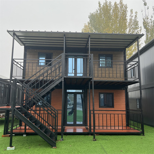 Casa Transportable <span class=keywords><strong>de</strong></span> Dos Pisos con Diseño Personalizado, Casas Prefabricadas Tipo Granny Flat <span class=keywords><strong>de</strong></span> <span class=keywords><strong>2</strong></span> Pisos, Casa Contenedor Pequeña - Product Image 2