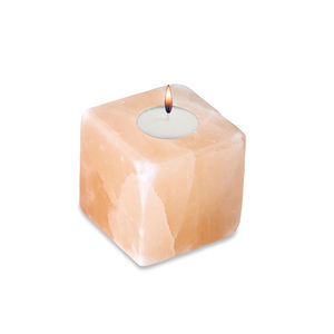 Hand-<b>Carved</b> Himalayan Pink Salt <b>Candle</b> Organic Material Natural Crafts Home Decoration Wedding Love Style Custom Size Customized - Product Image 3
