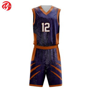 Ensembles d'uniformes de basket-ball pour hommes BSCI vêtements de sport en Polyester de superbe qualité et maillots d'équipe respirants et grande taille nouveau modèle - Product Image 2