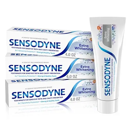 Sensodyne Extra Whitening Gevoelige Tanden Whitening Tandpasta