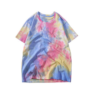 Summer <b>T</b> <b>Shirts</b> for <b>Women</b> Vintage Casual <b>Tie</b>-<b>Dye</b> Short Sleeve Tops Loose Fit Comfy Crew Neck Fashion - Product Image 2