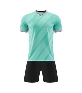 ชุดเครื่องแบบฝึกฟุตบอลสำหรับผู้ใหญ่100% ใส่ได้ทั้งชายและหญิงผ้าคอตตอนแห้งเร็วป้องกันแบคทีเรียพิมพ์ลายแบบกำหนดเอง - Product Image 4