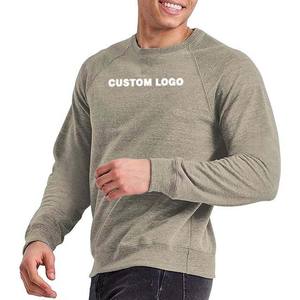 Sweatshirts à col rond en coton Basics pour hommes Fabricant de vêtements Logo personnalisé Service OEM Sweatshirts respirants pour hommes - Product Image 3