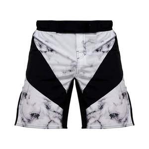 Pantalones Cortos Deportivos MMA Casuales para Hombre, Hechos en Pakistán, Precio Económico, Estampado en Contraste de Color, Alta Calidad, Cintura Elástica Cómoda, Secado Rápido - Product Image 2