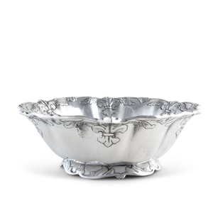 Cuenco para servir comida de Metal de diseño de tendencia, superventas, forma redonda, tamaño mediano, espejo de Metal pulido, cuenco para servir comida rápida - Product Image 2
