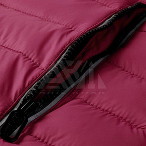 Chaqueta Acolchada Personalizada para Hombre, Ligera, de Invierno, con Cuello Alto, Cierre Frontal con Cremallera, Logotipo, Ecológica, Transpirable, OEM, ODM - Product Image 5