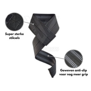 Sangles d'haltérophilie confortables de meilleure qualité Fitness Matériau solide Sangles de gymnastique à faible quantité minimale de commande dans le meilleur matériau - Product Image 3