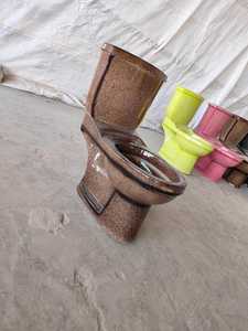 Armario de agua de dos piezas Aqua EWC, Directo del proveedor de la India con cubierta de asiento de desaceleración hidráulica y sistema de descarga dual, trampa S & P - Product Image 6