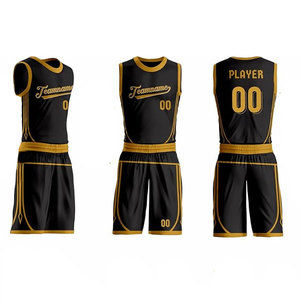 Ensemble d'uniformes de basket-ball de qualité supérieure pour hommes nouveau style vente chaude logo imprimé vêtements respirants option grande taille disponible - Product Image 1