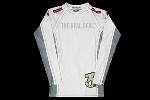 Maillot de compression respirant à manches courtes pour hommes 2026 en polyester/nylon imprimé par sublimation pour BJJ, gym, surf et plongée - Product Image 3