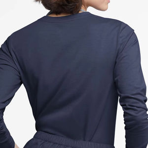 Women's Premium Collection Latest Space-Dye <b>Silky</b> Long-Sleeve Active Underscrub Under Scrubs Nurse Undershirts T-Shirt - Product Image 6