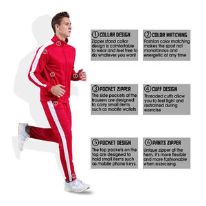 2024 survêtement d'entraînement personnalisé pour hommes de haute qualité respirant 100% coton - Product Image 6