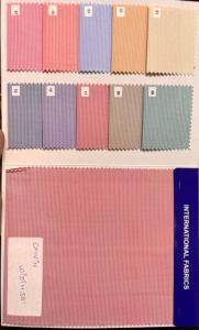 Tissu de chemise en polycoton teint en fil pour vêtements, tissu mélangé polyester à prix abordable - Product Image 3