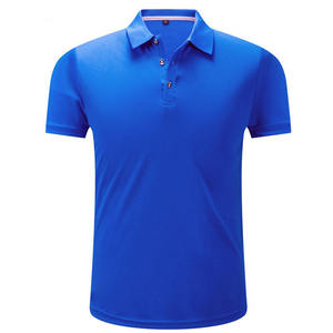 Polo Europeo de Alta Calidad para Hombre, 100% Algodón, Manga Larga, Antiarrugas, Manga Corta, Diseño Liso, Tejido Jersey - Product Image 4